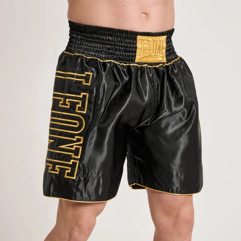 Leone DNA PREMIUM BOXING SHORTS - black